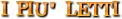 I pi� letti